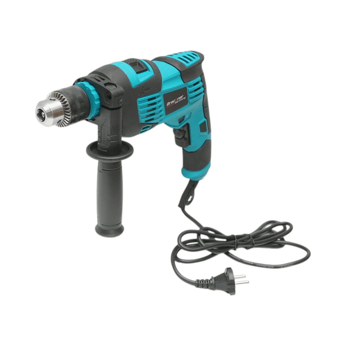 850 W-os ütvefúró, 220 V, 13 mm-es tokmány, 2700 fordulat/perc sebesség Breckner Germany