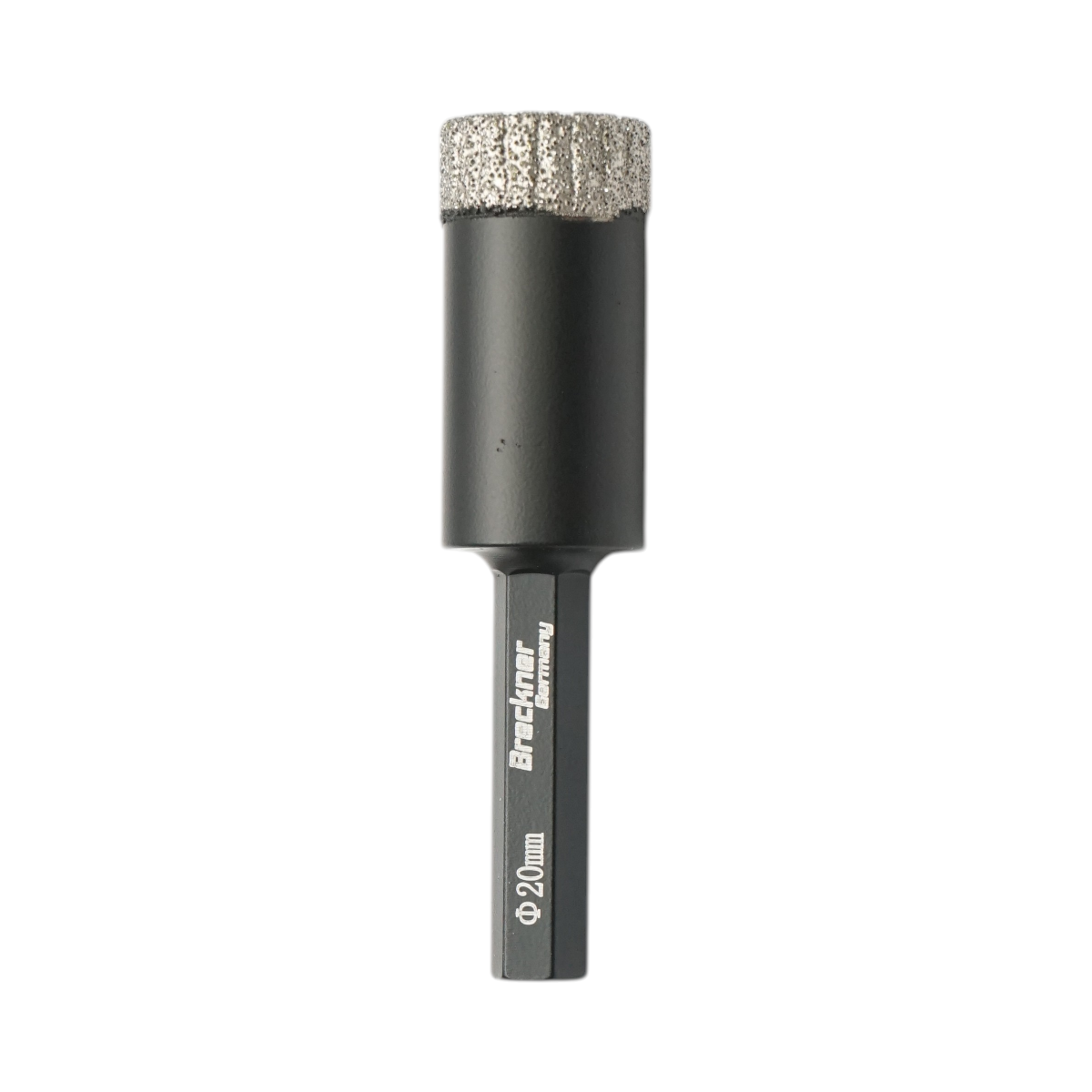 Gyémántozott fúrófej 20x80mm, 1/4 hatszögletű befogás kerámialap, márvány, gránit Breckner Germany