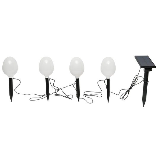 4 db kerti lámpa napelemmel és akkumulátorral 3,2V, 2200mah, IP65 Breckner Germany