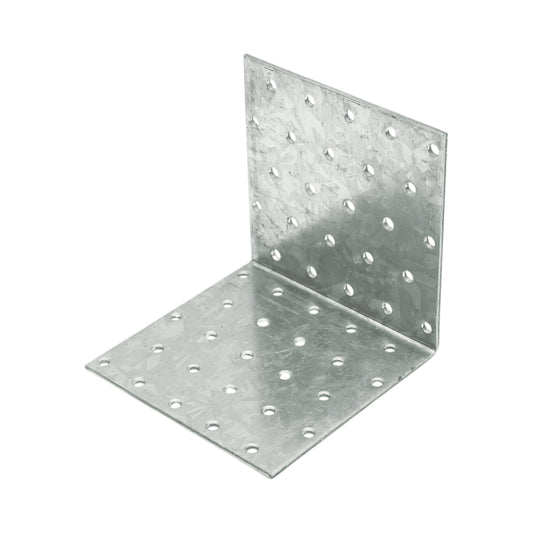 Összekötő zár 100x100x100mm, vastagság 2.5mm, horganyzott acélból