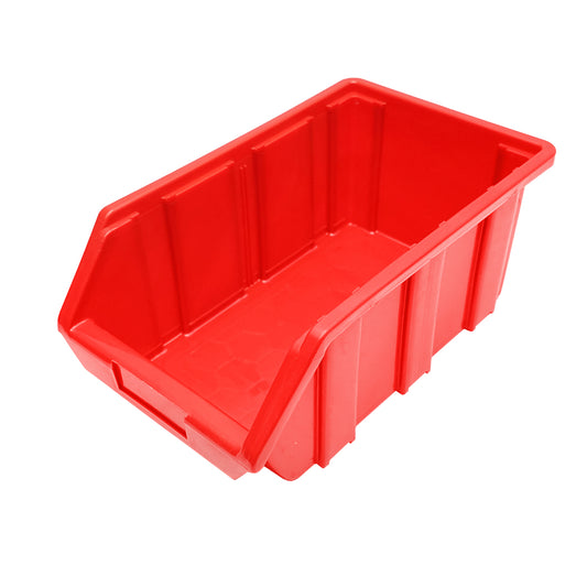 Műanyag tárolódoboz 175x317x148mm piros