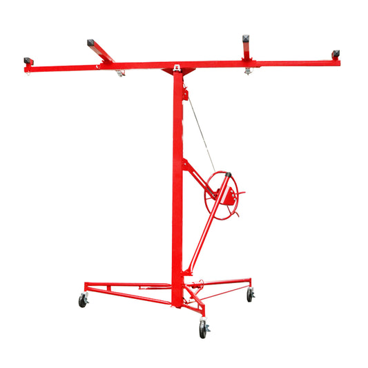 Emelőberendezés (daru) gipszkarton, OSB, MDF, forgácslap, forgácslap, forgácslap, emelési magasság 4,57m Breckner Germany