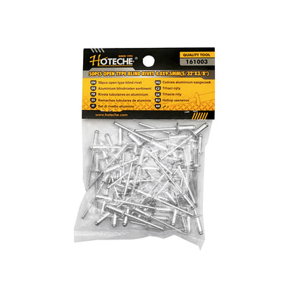 Alumínium popnit 4x9.5mm 50 darab Hoteche