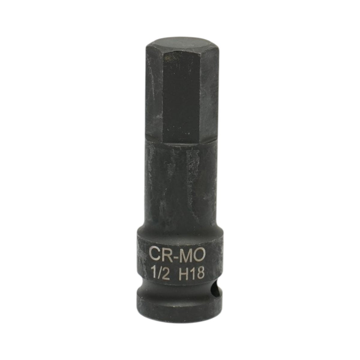 H18 hexagonális ütő bitdugókulcs, 78 mm, 1/2”, Cr-Mo – Breckner Germany
