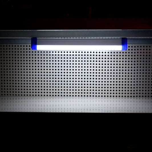 30W, 6500K LED lámpa mágneses markolattal és 1200mAh újratölthető akkumulátorral 170x23x38mm IP20 Breckner Germany