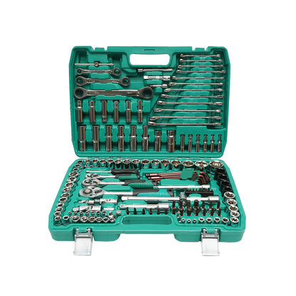 Kombikulcskészlet, csővázas, fix, torx, racsnis meghajtású 151 darab Breckner Germany