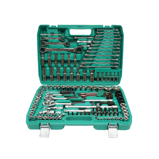 Kombikulcskészlet, csővázas, fix, torx, racsnis meghajtású 151 darab Breckner Germany