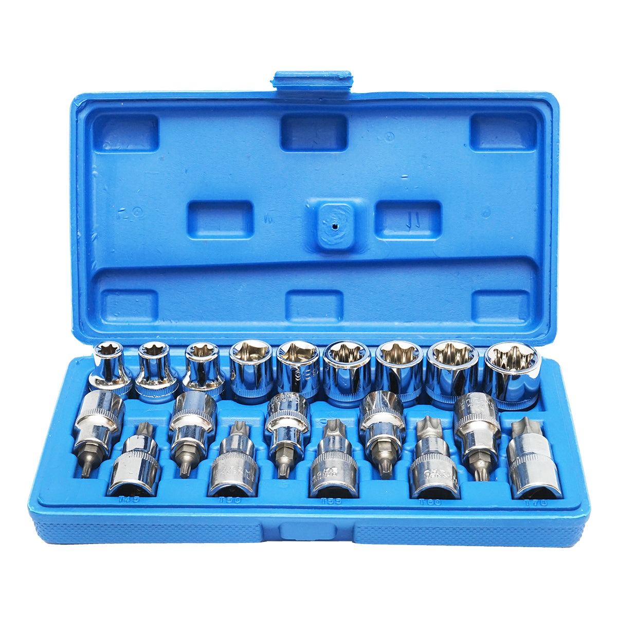 E-Torx csőkulcskészlet, TX bitprofil 19 darab Breckner Germany