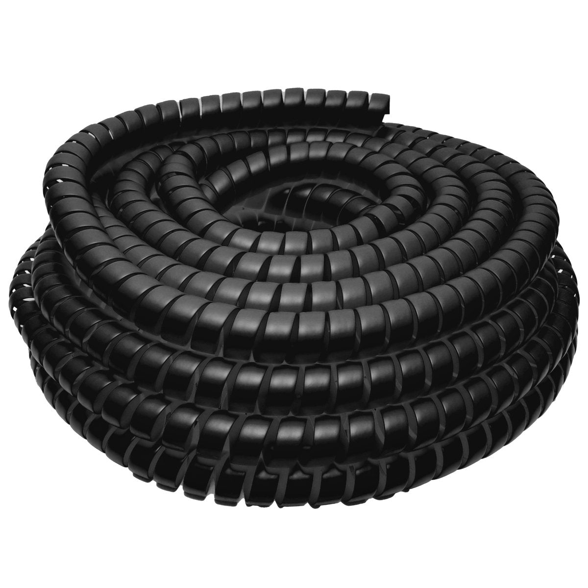 Hidraulikatömlő-védő spirál fekete 26x29.6mm 20m/tekercs Breckner Germany