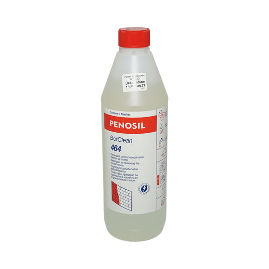 Tisztítószer a habarcsfoltok eltávolítására és a csempefugák tisztítására 1L Penosil BetClean 464