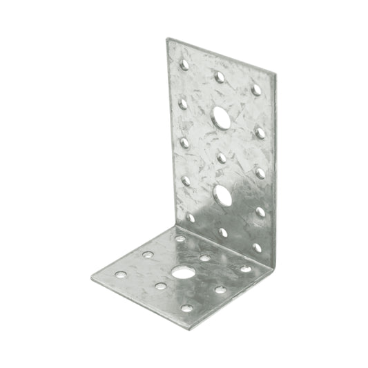 Összekötő zár 100x60x60mm, vastagság 2,5mm, horganyzott acélból