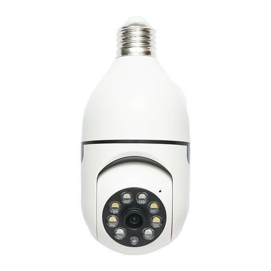 Intelligens izzó PTZ megfigyelő kamera, WIFI 2.4G 1080P, E27 izzó mozgásérzékelővel és iCSee alkalmazással Breckner Germany