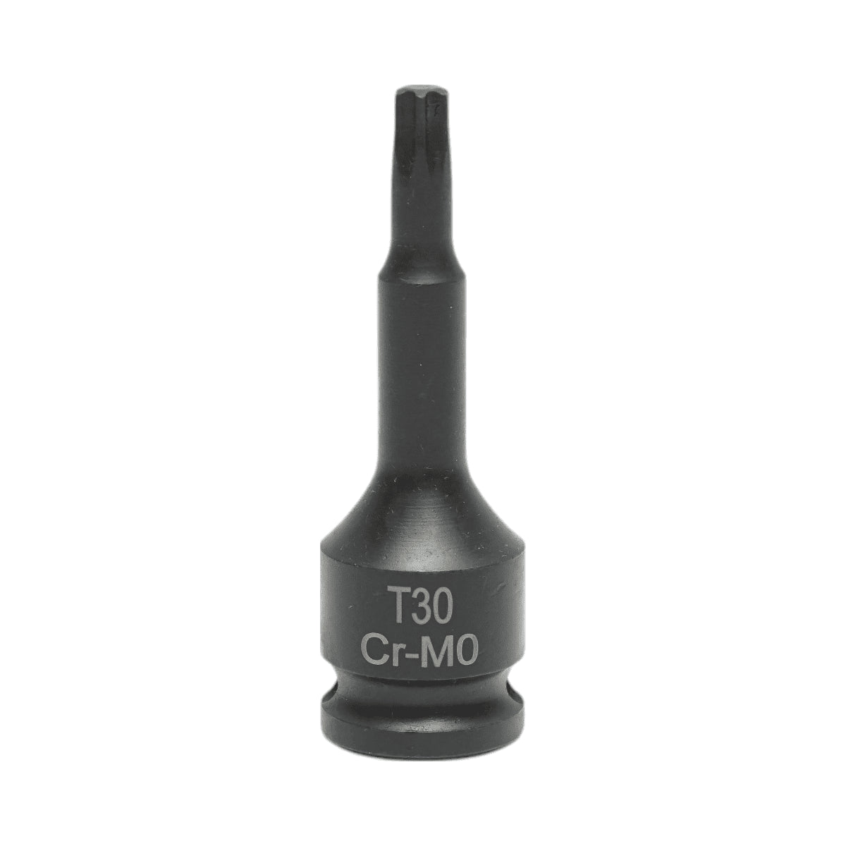 T30 torx ütőcsavarkulcs, 60 mm, 3/8 négyzetes Cr-Mo