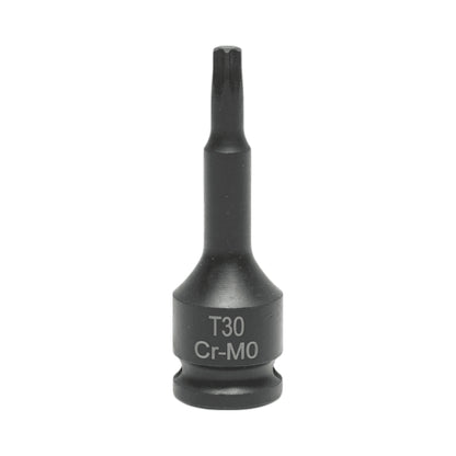T30 torx ütőcsavarkulcs, 60 mm, 3/8 négyzetes Cr-Mo