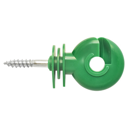 Kompakt gyűrűs szigetelő zöld zöld zöld fi 5.2mm 80x35mm elektromos kerítés Mezofarm