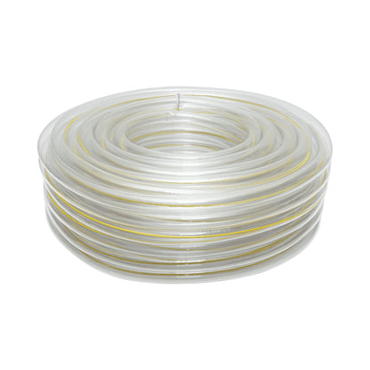 Átlátszó PVC kerti tömlő, slag, 1 inch (25mm), PN1 bar 50m/tekercs