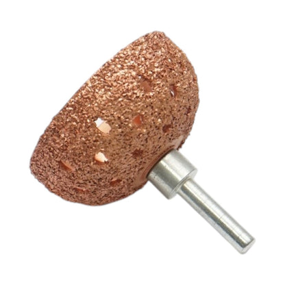 Polírozó sapka gumiabroncsokhoz 50mm, 36-os szemcseméret, 3/8 inch szár