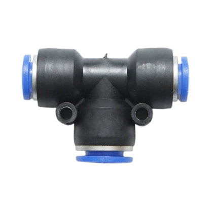 Gyors T csatlakozó műanyag adapter 8x10x8mm