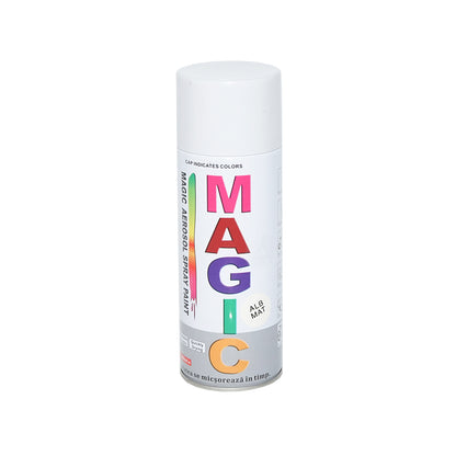 Festékszóró MAGIC fehér matt festék 007 400ml