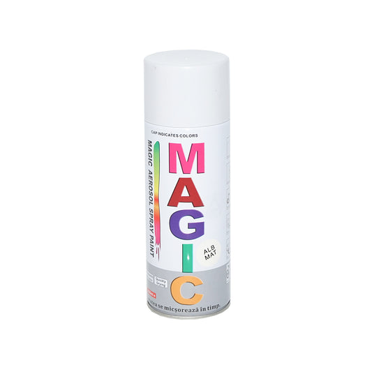 Festékszóró MAGIC fehér matt festék 007 400ml