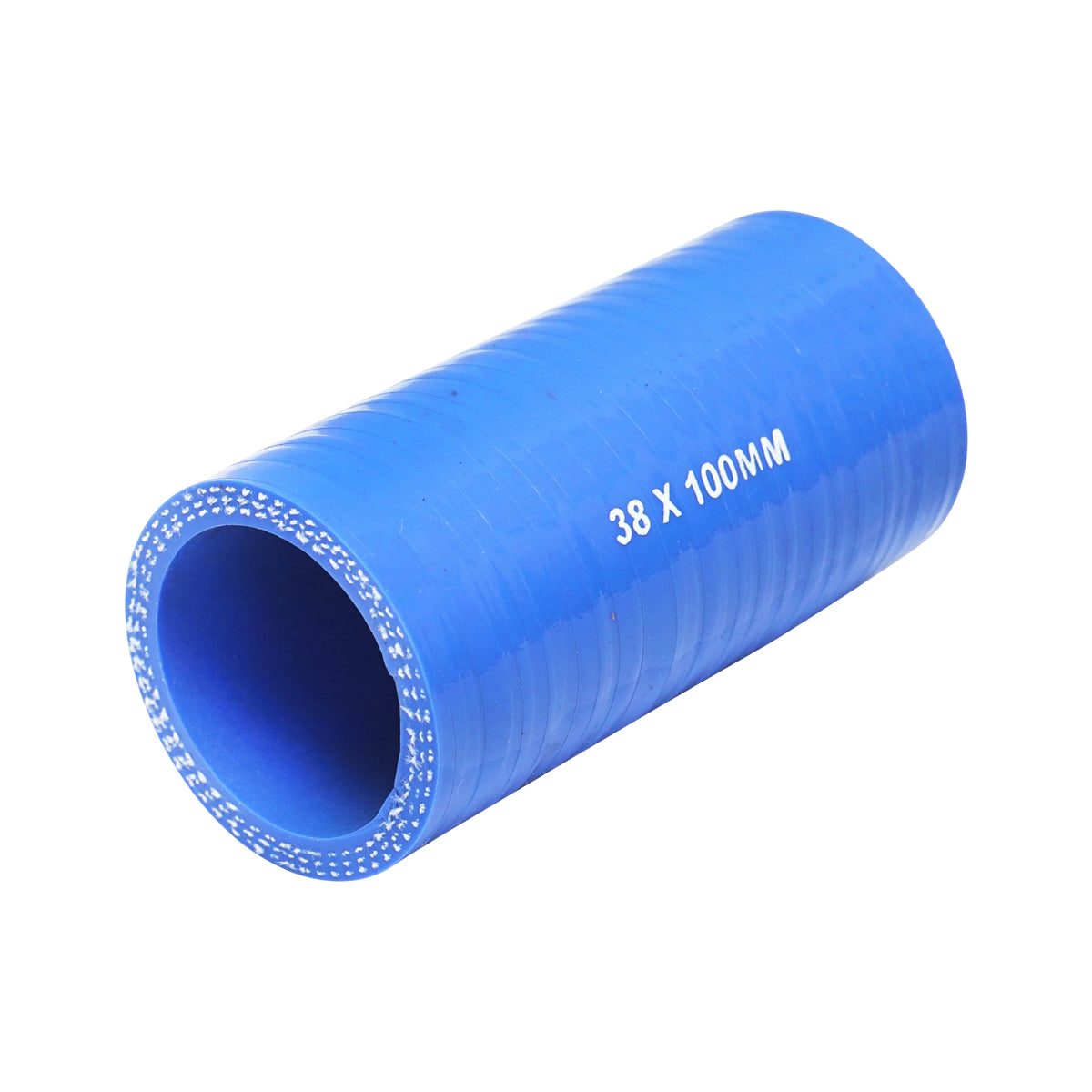 Hűtőtömlő egyenes int. 38x100mm szilikon textilbetéttel Breckner Germany