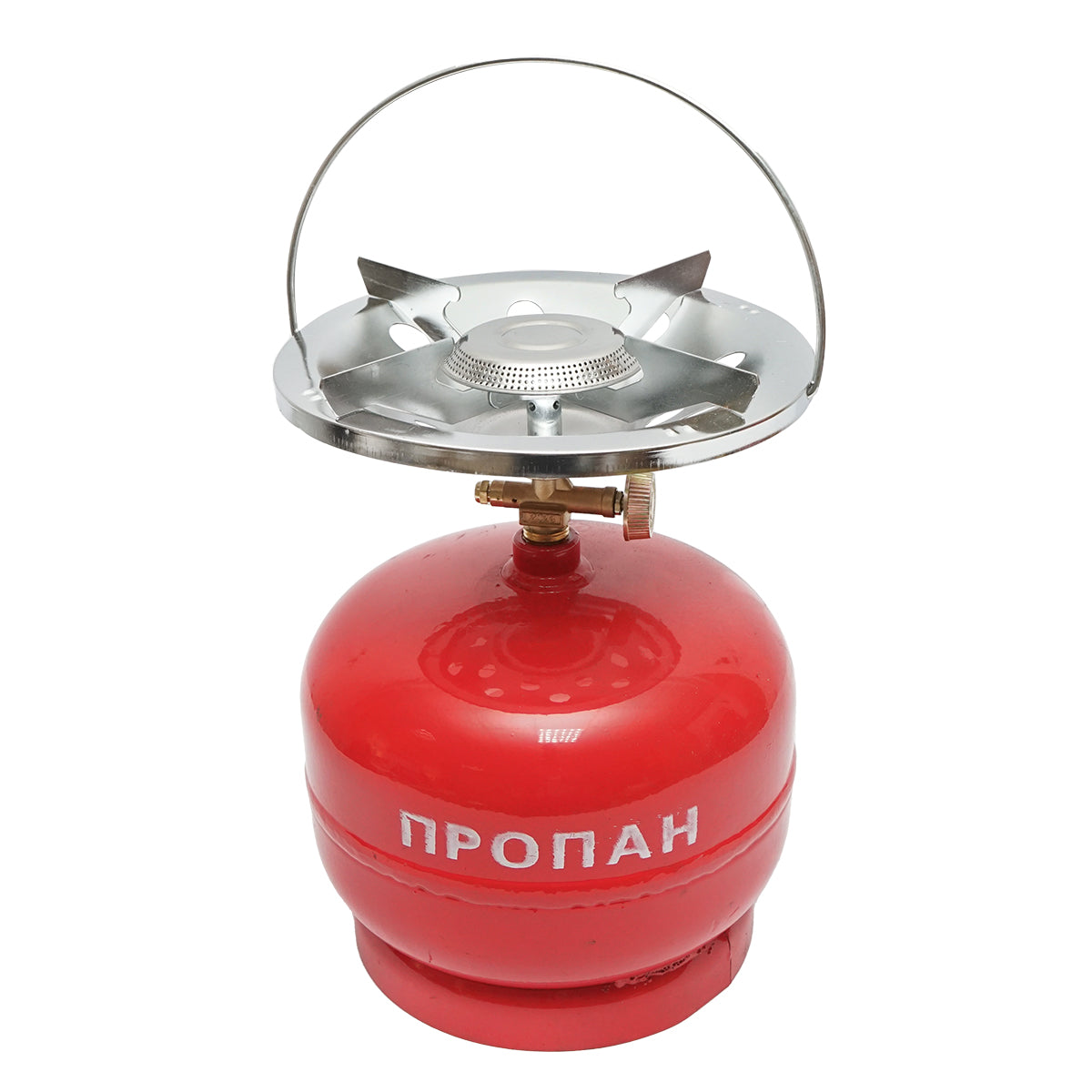 Kemping kemping palack égővel, LPG, 2kg