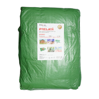 Hálós ponyva 120g/m2 zöld 6x12m Breckner Germany