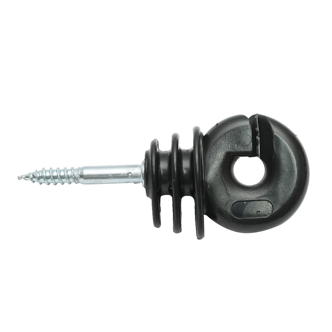 Gyűrűs szigetelő Easy Drill fekete Easy Drill fekete fi 5.9mm 90x40 mm elektromos kerítés Breckner Germany