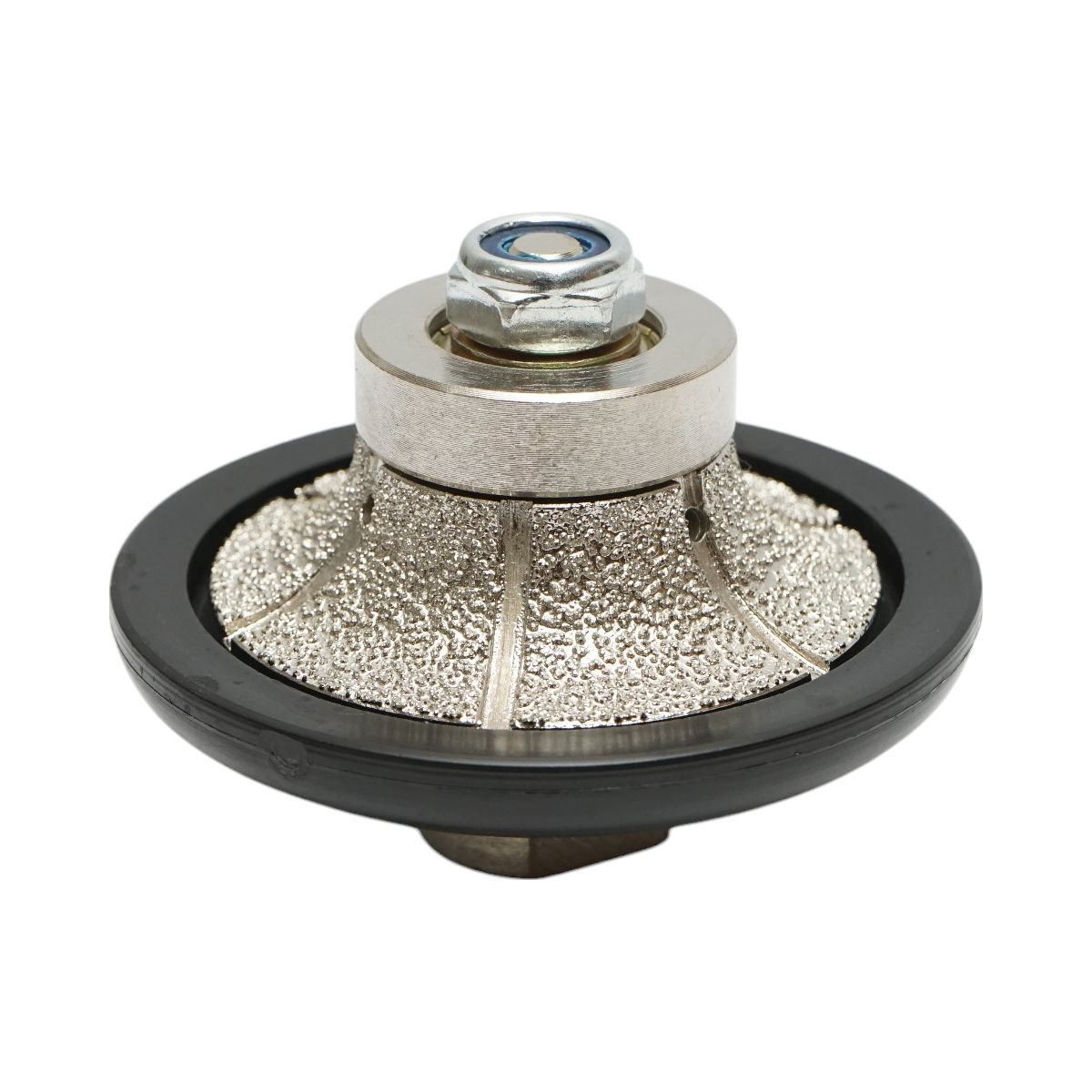 Gyémánt félgyémántvágó B15, D65mm, sugár 15mm, menet M14 gránit élekhez Breckner Germany