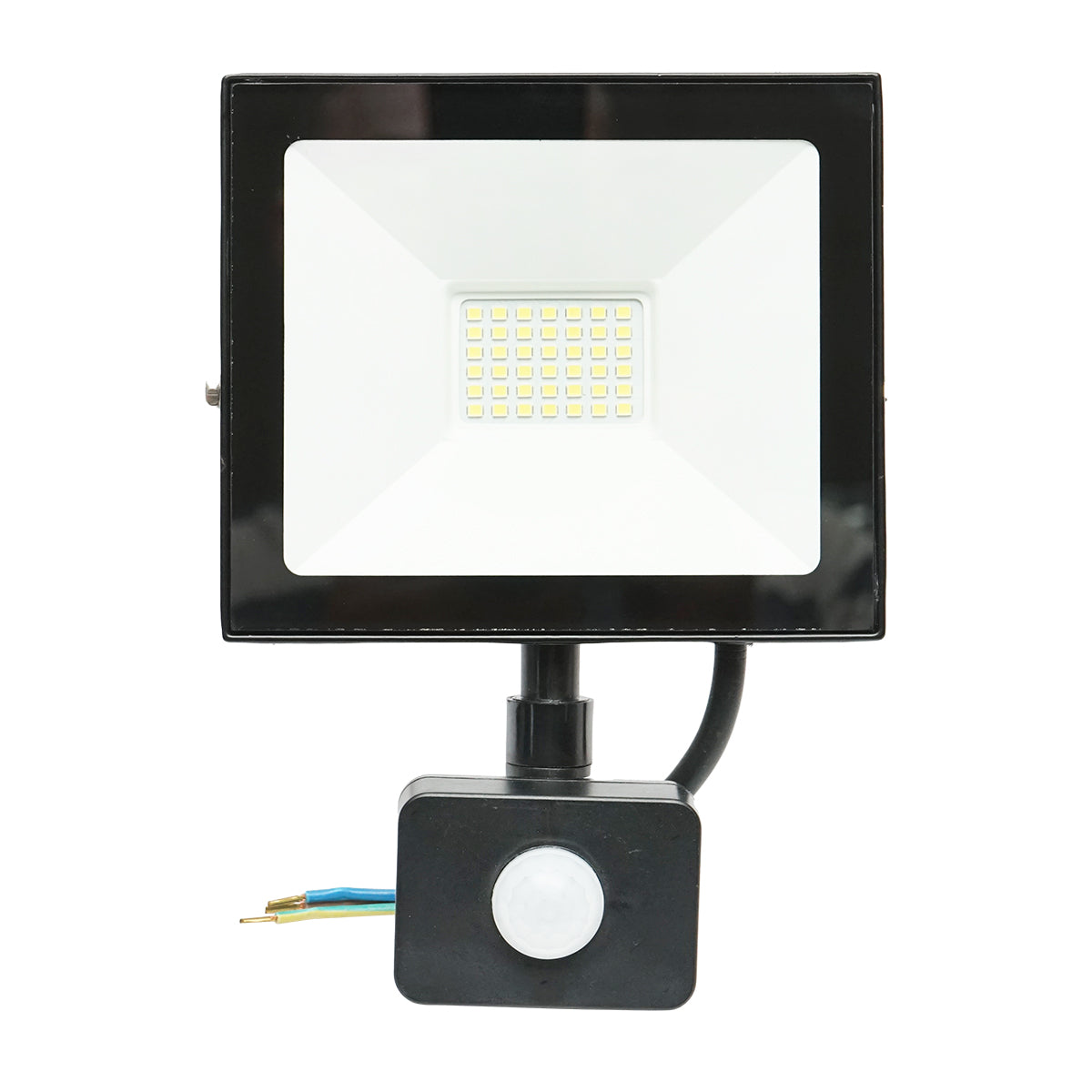 LED reflektor 30W, 2700lm, 6400K, IP44 220V-240V tápegység mozgásérzékelővel Breckner Germany