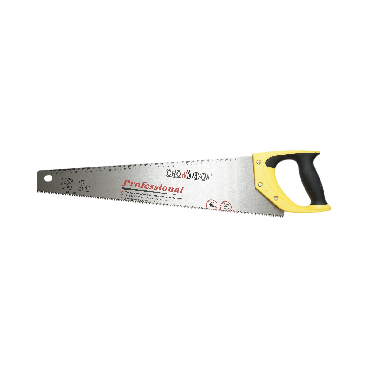 Crownman 507mm professzionális kézifűrész