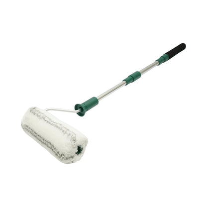 Poliakril festőhenger 18cm, hengerdátum 80mm, szál 18mm, teleszkópos alumínium nyél 42-84cm Breckner Germany
