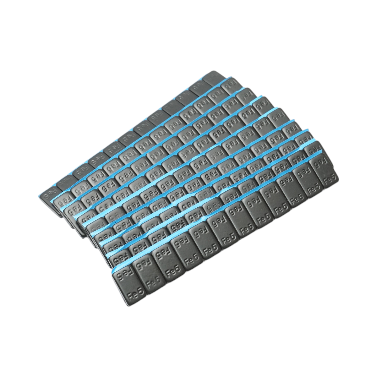 Öntapadós fekete Fe 60g (5gx12 db) 25 csík/készlet