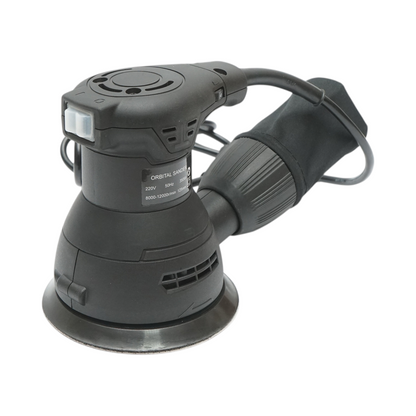 Professzionális excentrikus orbitális csiszoló 125mm, 350W, 220V, porgyűjtő zsák, 6 fokozatú sebesség 8000-12000rpm