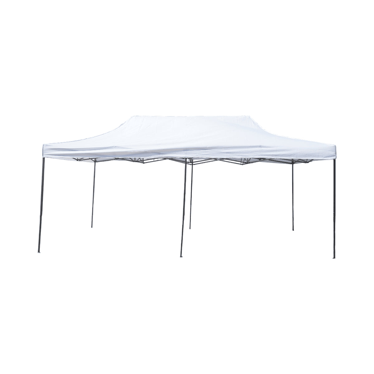 3m x 6m fehér zászlós sátor, állítható magasságú, összecsukható Breckner Germany