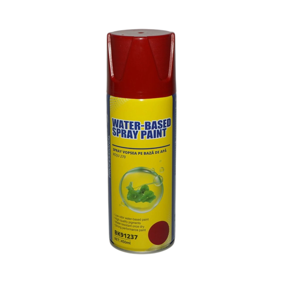 Spray festék piros 270 vízalapú 450ml Breckner Germany