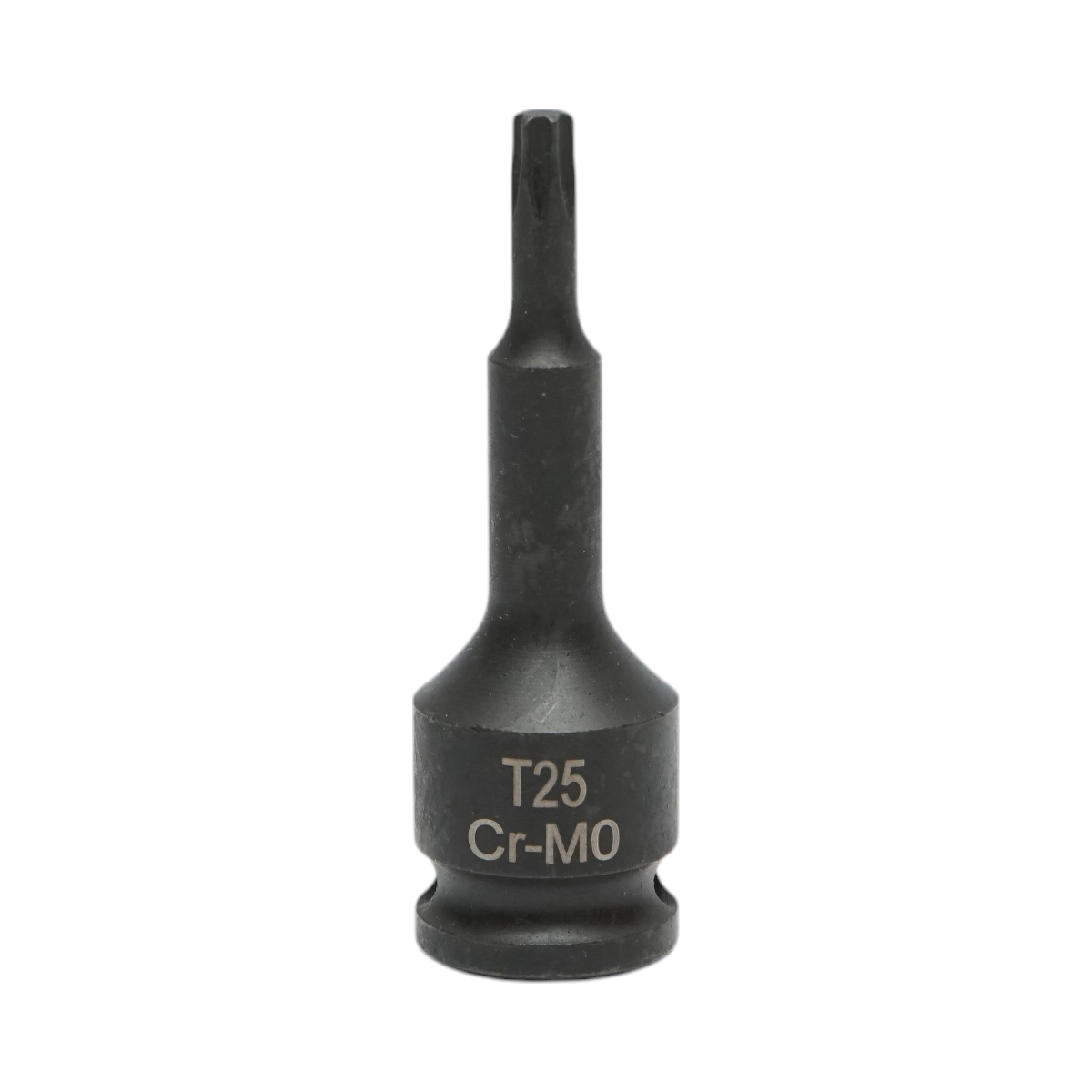 T25 torx ütőcsavarkulcs, 60 mm, 3/8 négyzetes Cr-Mo