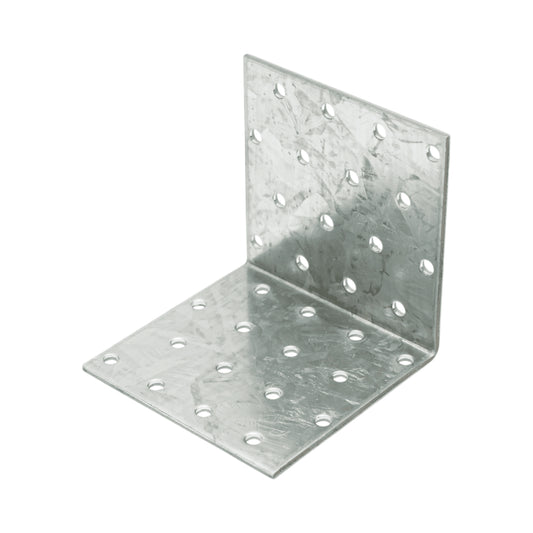 Összekötő bilincs 80x80x80mm, vastagság 2.5mm, horganyzott acél