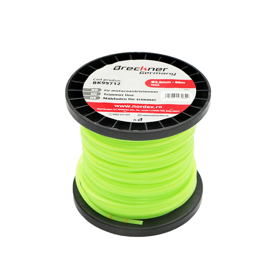 Fűkasza damil, csillag 3 mm x 60 m Breckner Germany
