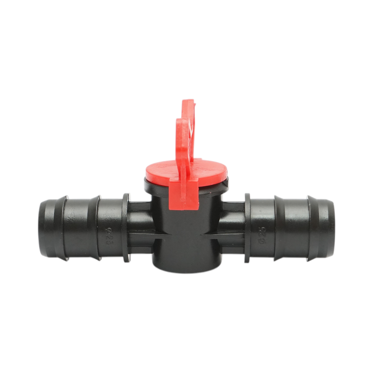 Egyenlő csepegtetős fürdőcsap 25x25mm öntözőrendszerekhez