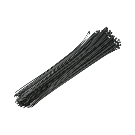 Fekete műanyag nyaklánc 4.8x430mm 100 db/készlet Breckner Germany