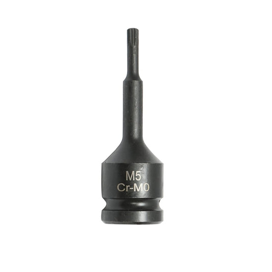 Ütőcsavarkulcs, M5, 78 mm, négyzetes 1/2 Cr-Mo