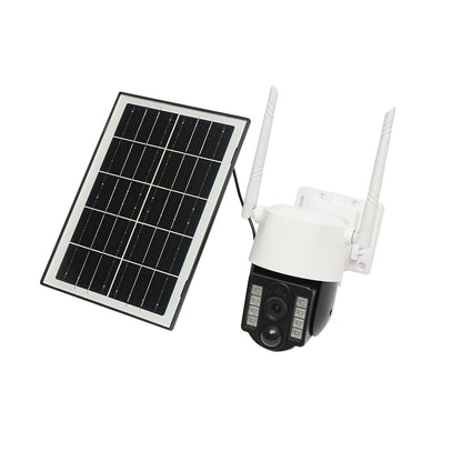 3MP, 4G forgó, 5W-os napelemmel, PTZ, 1080P, mozgásérzékelő, éjjellátó, V380 Pro alkalmazással ellátott 3MP-es megfigyelő kamera