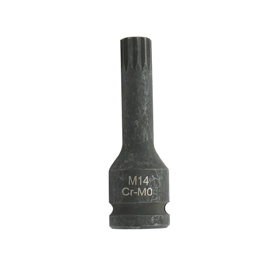 Ütőcsavarkulcs spline M14, 78 mm, négyzetes 1/2 Cr-Mo
