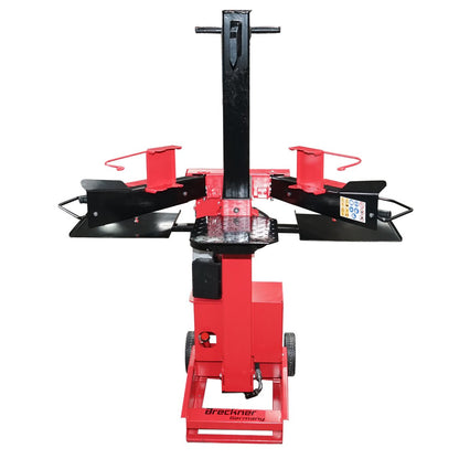 Függőleges faaprító 8T, 3kW 220V, rönkhossz 520mm, átmérő 350mm Breckner Germany