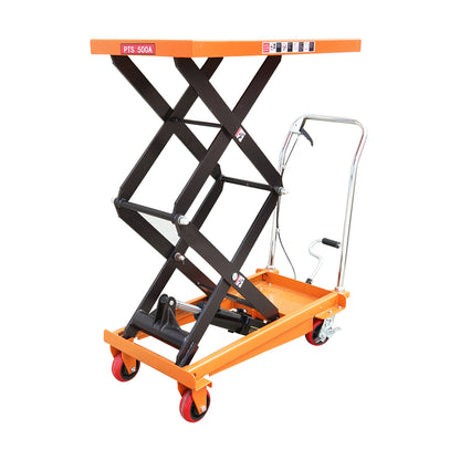 Hidraulikus mobil munkaasztal 500 kg magasság 900 mm. (ollós)