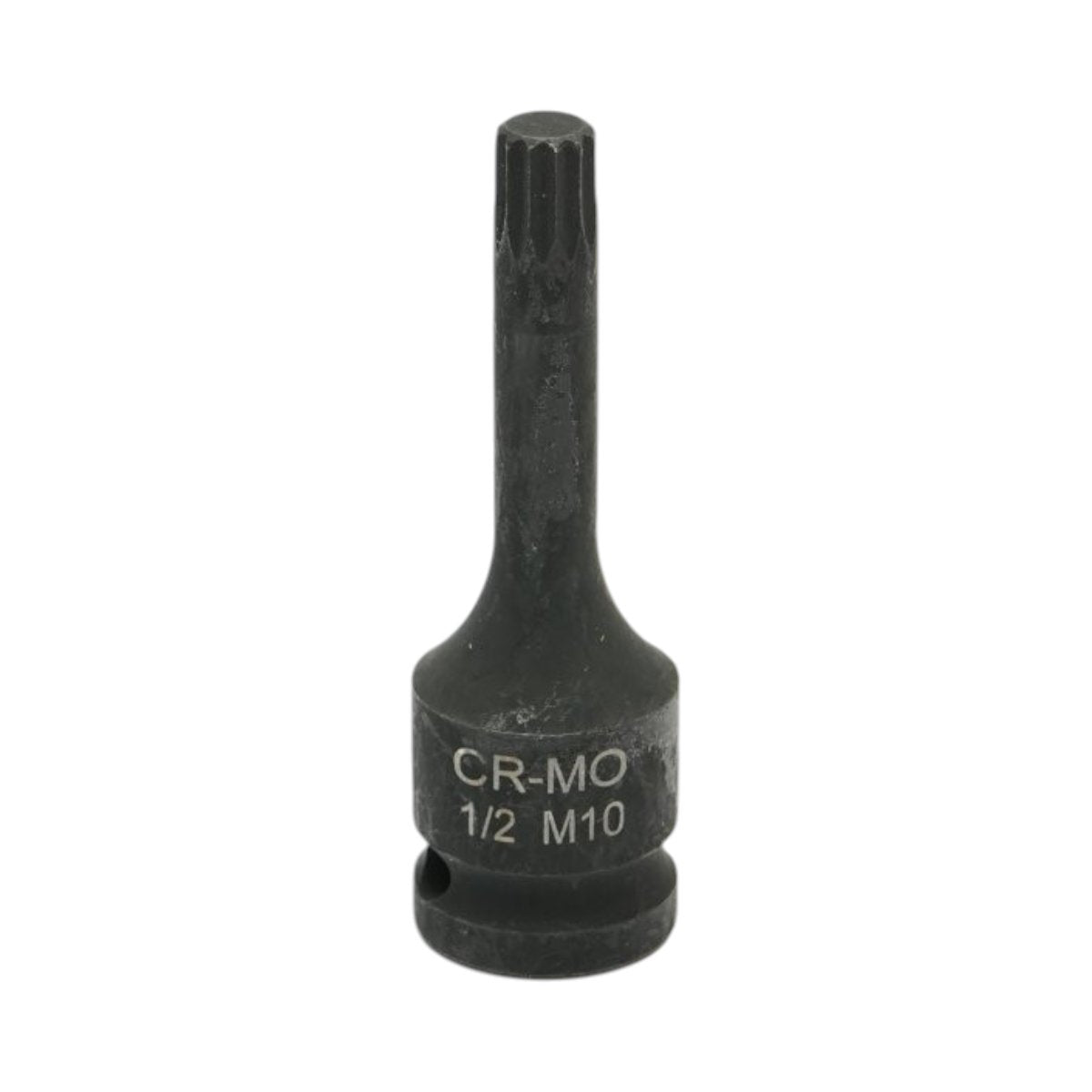 Breckner Germany M10 Spline ütő bitdugókulcs 78mm, 1/2 inch négyzet Cr-Mo