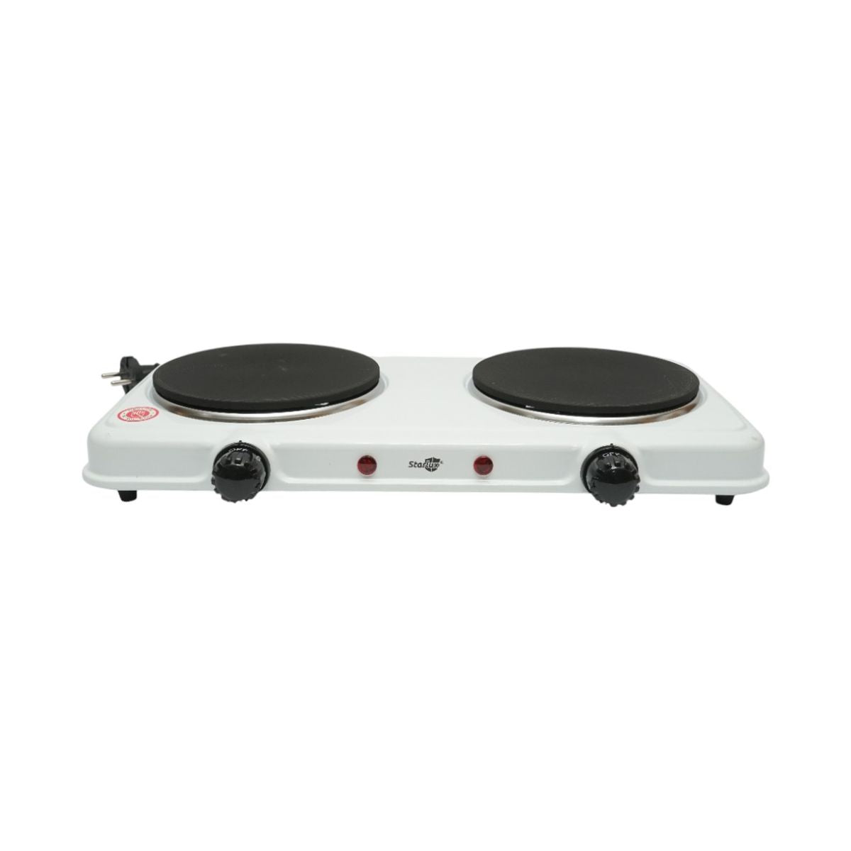 Elektromos főzőlap 220V, 2000W, 2 égővel, főzőfelülettel 155mm 470x250x70mm 470x250x70mm