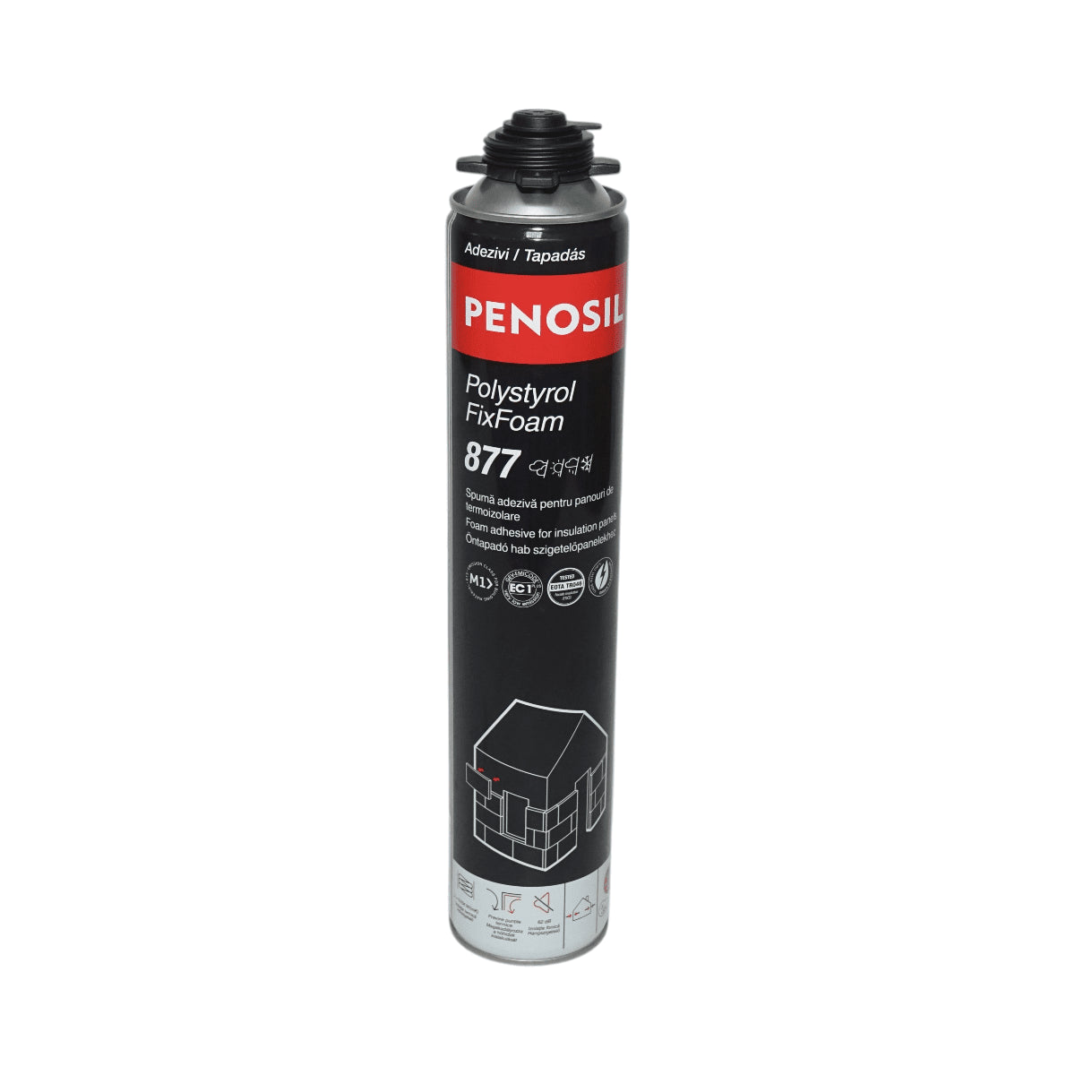 Ragasztóhab polisztirol táblákhoz 750ml Penosil Polystyrol FixFoam 877