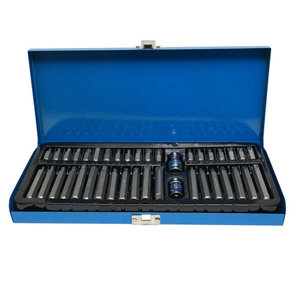 41 darabos imbus, torx, hex és spline bit készlet Breckner Germany